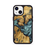 iPhone 13 Wood Phone Case - Emmitt (Green, 801736)