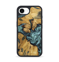 iPhone 16e Wood Phone Case - Emmitt (Green, 801736)
