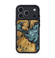 iPhone 17 Pro Wood Phone Case - Emmitt (Green, 801736)