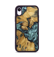 iPhone Xr Wood Phone Case - Emmitt (Green, 801736)