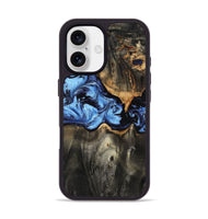 iPhone 17 Wood Phone Case - Makenna (Blue, 801737)