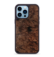iPhone 14 Pro Max Wood Phone Case - Jerald (Wood Burl, 801738)
