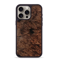 iPhone 15 Pro Max Wood Phone Case - Jerald (Wood Burl, 801738)