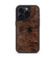 iPhone 15 Pro Wood Phone Case - Jerald (Wood Burl, 801738)