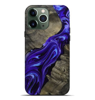 iPhone 13 Pro Max Wood Live Edge Phone Case - Lora (Purple, 801743)