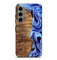 Galaxy S24 Plus Wood Live Edge Phone Case - Flynn (Blue, 801745)