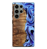 Galaxy S24 Ultra Wood Live Edge Phone Case - Flynn (Blue, 801745)