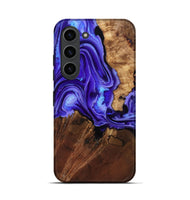 Galaxy S23 Wood Live Edge Phone Case - Nyomi (Purple, 801746)