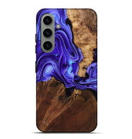 Galaxy S24 Plus Wood Live Edge Phone Case - Nyomi (Purple, 801746)