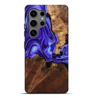 Galaxy S25 Ultra Wood Live Edge Phone Case - Nyomi (Purple, 801746)
