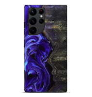 Galaxy S22 Ultra Wood Live Edge Phone Case - Jami (Purple, 801747)