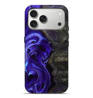 iPhone 17 Pro Max Wood Live Edge Phone Case - Jami (Purple, 801747)