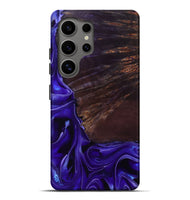 Galaxy S25 Ultra Wood Live Edge Phone Case - Ezrah (Purple, 801748)