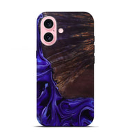 iPhone 17 Wood Live Edge Phone Case - Ezrah (Purple, 801748)