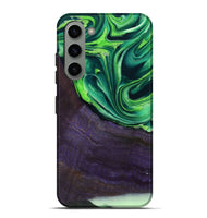 Galaxy S23 Plus Wood Live Edge Phone Case - Bjorn (Green, 801753)