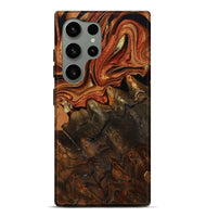 Galaxy S24 Ultra Wood Live Edge Phone Case - Kiana (Red, 801754)