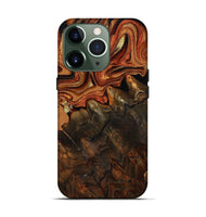 iPhone 13 Pro Wood Live Edge Phone Case - Kiana (Red, 801754)