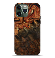 iPhone 13 Pro Max Wood Live Edge Phone Case - Kiana (Red, 801754)