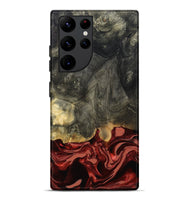 Galaxy S22 Ultra Wood Live Edge Phone Case - Neriah (Red, 801761)