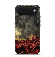 iPhone 17 Air Wood Live Edge Phone Case - Neriah (Red, 801761)