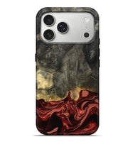 iPhone 17 Pro Max Wood Live Edge Phone Case - Neriah (Red, 801761)