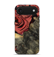 iPhone 17 Air Wood Live Edge Phone Case - Nona (Red, 801762)