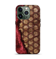 iPhone 13 Pro Wood Live Edge Phone Case - Florine (Pattern, 801764)