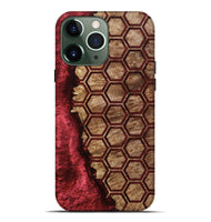 iPhone 13 Pro Max Wood Live Edge Phone Case - Florine (Pattern, 801764)