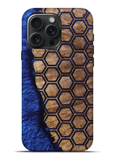 iPhone 16 Pro Max Wood Live Edge Phone Case - Shelia (Pattern, 801765)