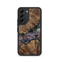 Galaxy S22 Wood Phone Case - Casey (Green, 801778)