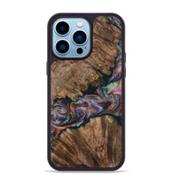 iPhone 14 Pro Max Wood Phone Case - Casey (Green, 801778)