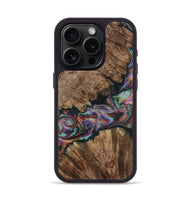 iPhone 15 Pro Wood Phone Case - Casey (Green, 801778)