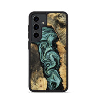 Galaxy S24 Wood Phone Case - Meaghan (Green, 801782)
