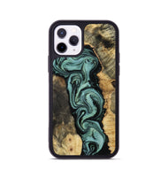iPhone 11 Pro Wood Phone Case - Meaghan (Green, 801782)