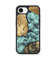 iPhone 16e Wood Phone Case - Shirlee (Green, 801785)