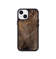 iPhone 13 mini Wood Phone Case - Dan (Wood Burl, 801791)