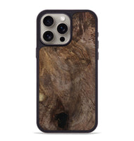 iPhone 15 Pro Max Wood Phone Case - Dan (Wood Burl, 801791)