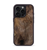 iPhone 16 Pro Wood Phone Case - Dan (Wood Burl, 801791)