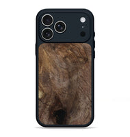 iPhone 17 Pro Max Wood Phone Case - Dan (Wood Burl, 801791)