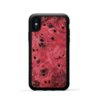 iPhone Xs Wood Phone Case - Eugenie (Wood Burl, 801792)