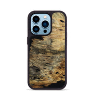 iPhone 14 Pro Wood Phone Case - Royalty (Wood Burl, 801793)