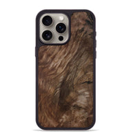iPhone 15 Pro Max Wood Phone Case - Admiral (Wood Burl, 801794)