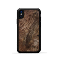 iPhone Xs Wood Phone Case - Admiral (Wood Burl, 801794)