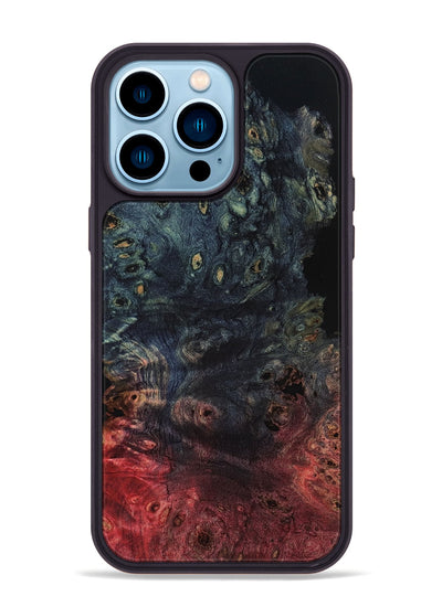 iPhone 14 Pro Max Wood Phone Case - Keilani (Wood Burl, 801796)