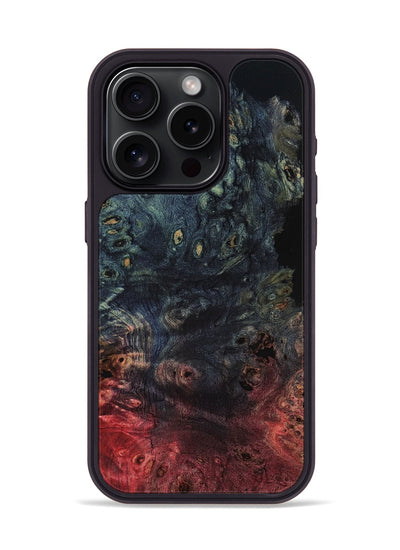 iPhone 15 Pro Wood Phone Case - Keilani (Wood Burl, 801796)