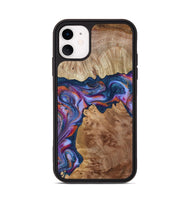 iPhone 11 Wood Phone Case - Makai (Blue, 801801)