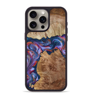 iPhone 15 Pro Max Wood Phone Case - Makai (Blue, 801801)