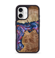 iPhone 17 Wood Phone Case - Makai (Blue, 801801)