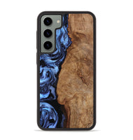 Galaxy S23 Plus Wood Phone Case - Stephan (Blue, 801802)