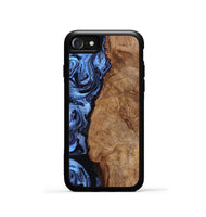iPhone SE Wood Phone Case - Stephan (Blue, 801802)